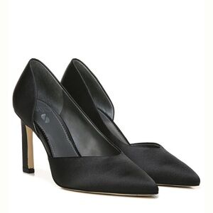 FRANCO SARTO  Sherry Half D'orsay Pump In Black